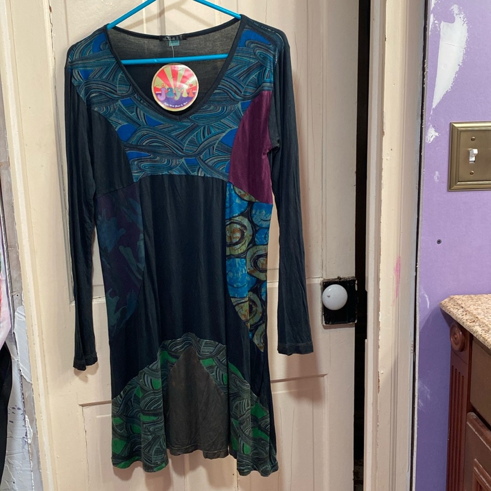 MULTI PATTERN DRESS